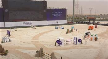 استمرار فعاليات البطولة العربية العسكرية للفروسية بمدينة مصر للألعاب الأولمبية