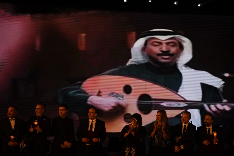 التكريم خلال الحفل