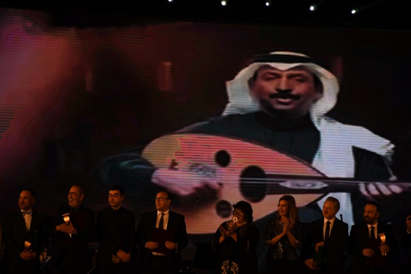 التكريم خلال الحفل