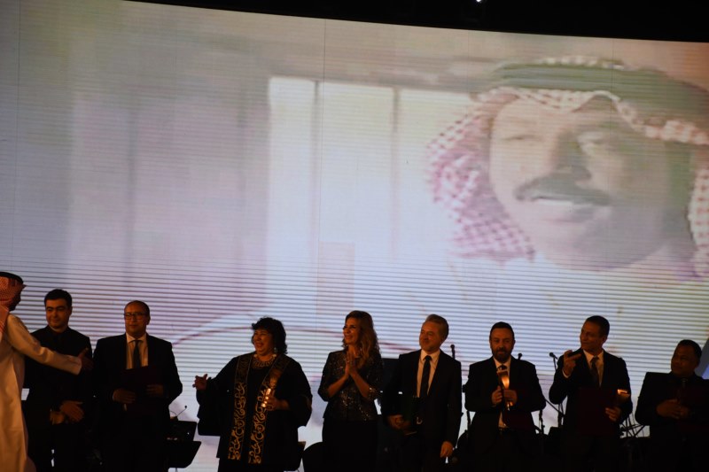 التكريم خلال الحفل