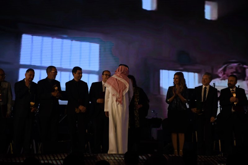 التكريم خلال الحفل