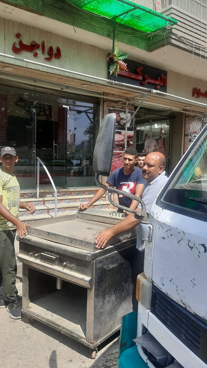 إزالة حالات تعدى فى الجيزة