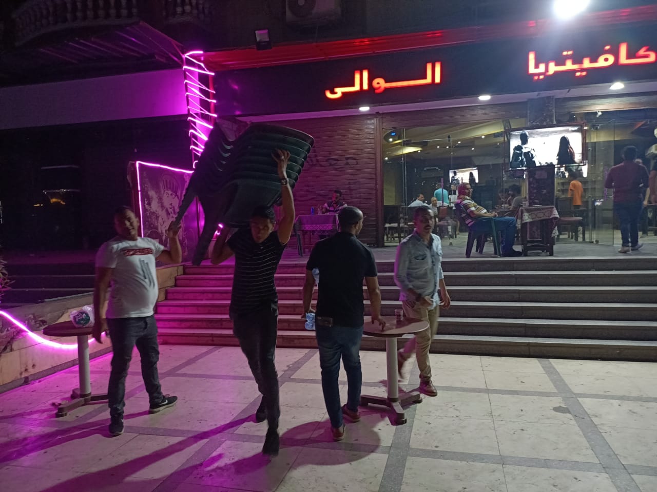 إزالة حالات تعدى فى الجيزة