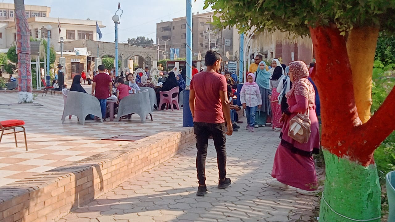 حدائق ومنتزهات كفر الشيخ فى ثالث أيام عيد الأضحى