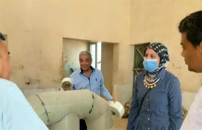 رئيس جهاز «خليج السويس» تتفقد محطة معالجة المخلفات الصناعية بعتاقة