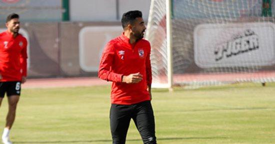 على هامش مران الأهلي..  متولي ووحيد يخوضان تدريبات تأهيلية  