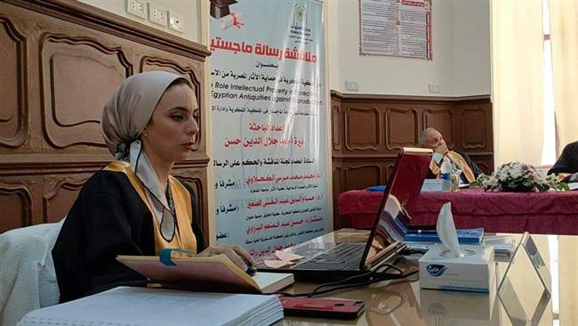 "استنساخ الآثار المصرية" ماجستير بامتياز بالمعهد القومى للملكية الفكرية