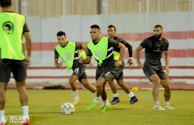 تدريبات فنية للاعبي الزمالك استعداداً لافتتاح المشوار الإفريقي