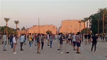الشباب والرياضة بالأقصر تشارك فى الاستعداد لاحتفالية افتتاح طريق الكباش  