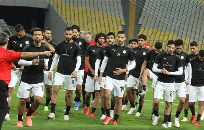 منتخب مصر يختتم تدريباته استعدادًا لمواجهة ليبيا غدا