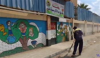  محافظ الإسكندرية: رفع المخلفات والإشغالات ومنع الباعة الجائلين حول المدارس
