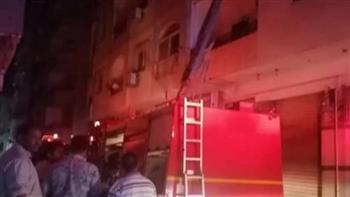 إخماد حريق داخل شقة سكنية في البساتين