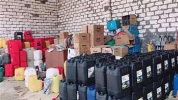 القبض علي صاحب مصنع بحوزته زيوت مجهولة المصدر بالقاهرة 