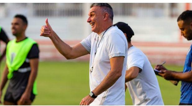 مران الزمالك في كينيا.. كارتيرون يشارك في التدريبات