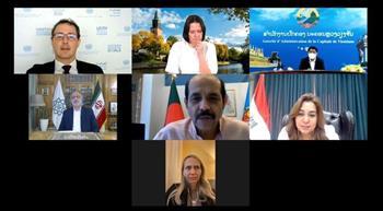 محافظ دمياط تشارك فى حوار المائدة المستديرة «جسر المدن»