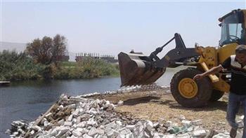   «الرى»: إزالة 5603 حالات تعد على نهر النيل