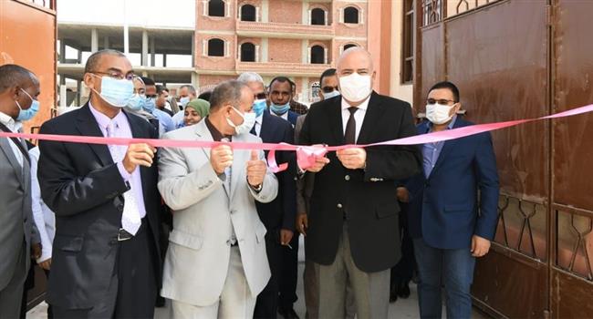 محافظ قنا يفتتح مدرسة الجمهورية الجديدة الثانوية 