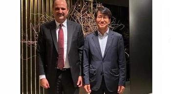   السفير المصري في كوريا الجنوبية يلتقي نائب رئيس هيونداي للسيارات