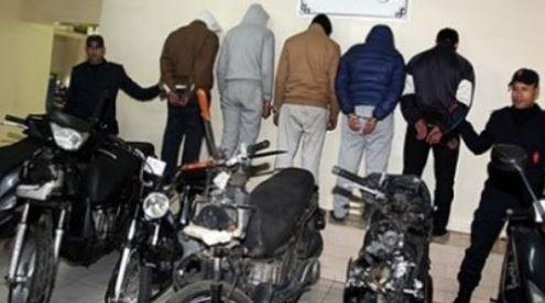 ضبط تشكيل عصابي لسرقة الدراجات النارية ببني سويف 