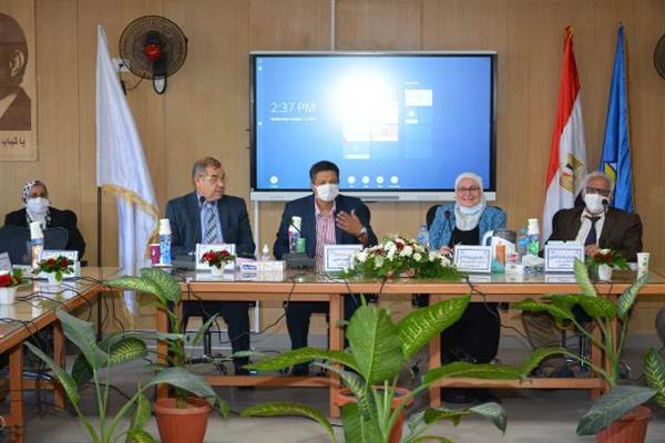 بحث تنفيذ المستشفى الجامعي بالحى الرابع بدمياط