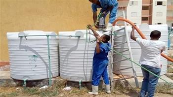   «صحة شمال سيناء»: فرق متخصصة لتطهير خزانات مياه المدارس والمعاهد الأزهرية