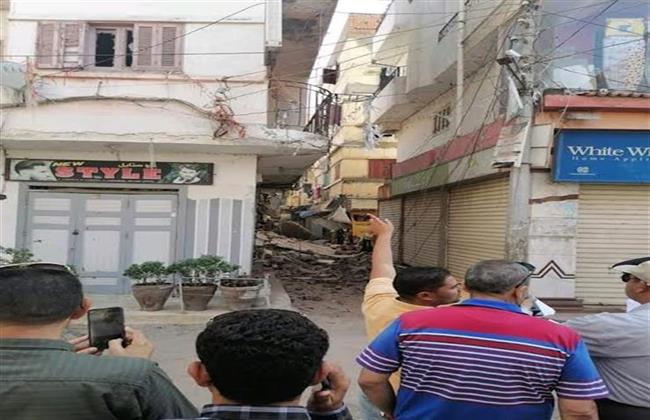 انيهار منزل  فى مطوبس بكفرالشيخ