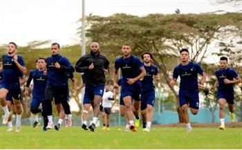 انتظام الدوليين في مران الزمالك استعدادا لتوسكر الكيني