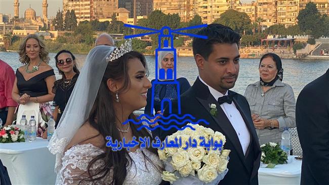شاهد|| اللقطات الأولى من فرح شقيق ياسمين صبري و«موقفها محرج أمام الإعلام »