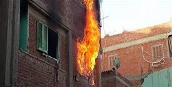   إصابة 5 أشخاص في حريق منزلين بسوهاج