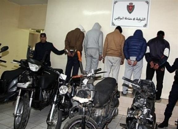 ضبط تشكيل لسرقة الدراجات النارية ببنى سويف