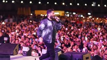 تامر حسني لجمهوره بعد حفل أمس: «مليون شكراً لأعظم جماهير»