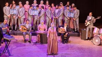   فرقة طنطا للموسيقى العربية تحتفل بانتصارات اكتوبر بثقافة طنطا 