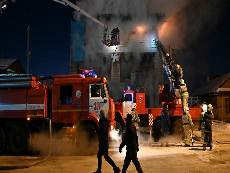 حريق هائل يلتهم مركز تجاري وسط إسرائيل.. ويصيب 7 أشخاص