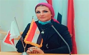  داليا عبدالرحمن أمينا للمرأة ب-"حماة الوطن" بالجيزة