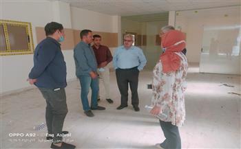 رئيس شركة مياه المنوفية يتابع ميدانيًا العمل بفرع أشمون