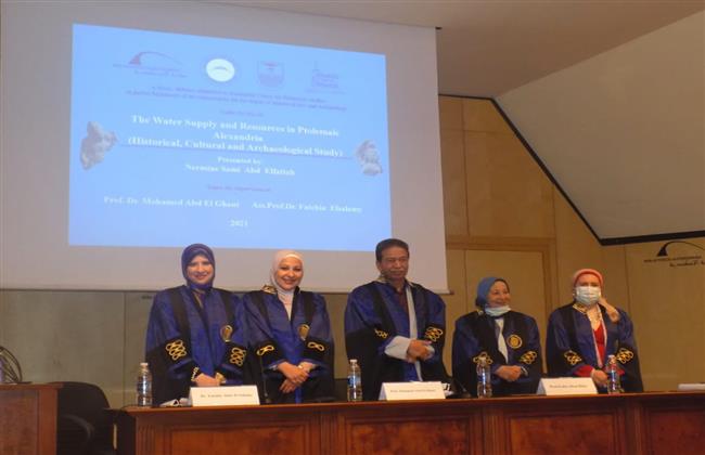فوز الدكتور محمد عبد الغنى  جامعة الإسكندرية بجائزة الآثاريين العرب التقديرية