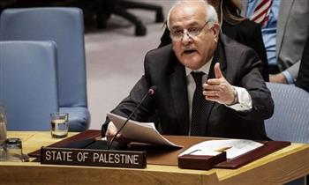   مندوب فلسطين في الأمم المتحدة يدعو مجلس الأمن للقيام بخطوات عملية لوقف الاستيطان 
