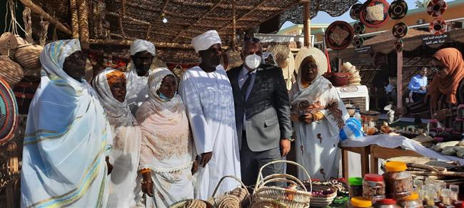 السودان تبدع فى المشاركة بتمور صناعية فى الملتقى التسويقي المصري 