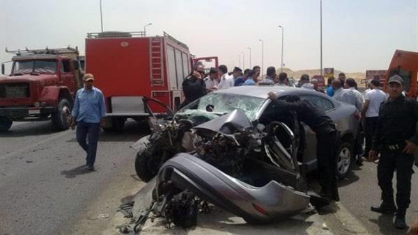 مصرع شخص دهسا أسفل سيارة نقل  في المنصورة