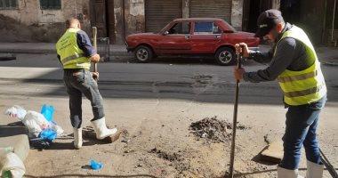  محاكاة على الطبيعة في الشوارع والأنفاق بأحياء الإسكندرية