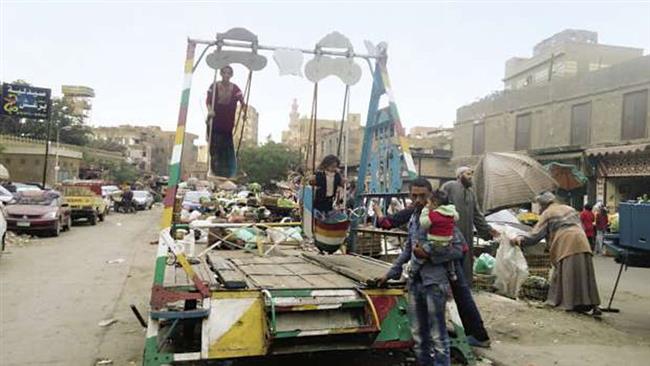 «مرجيحة» تنهى حياة  طفل فى المحلة الكبرى 