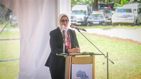 وزيرة الصحة تشهد افتتاح المركز الطبى «أفرى إيجيبت» فى أوغندا