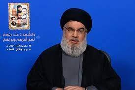 نصر الله: عدد مقاتلي الحزب المدربين والمجهزين 100 ألف مقاتل