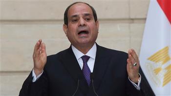 السيسي يلقي الكلمة الافتتاحية لأسبوع القاهرة للمياه
