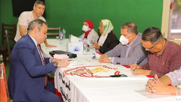 انتهاء اليوم الأول للترشح في انتخابات الزمالك