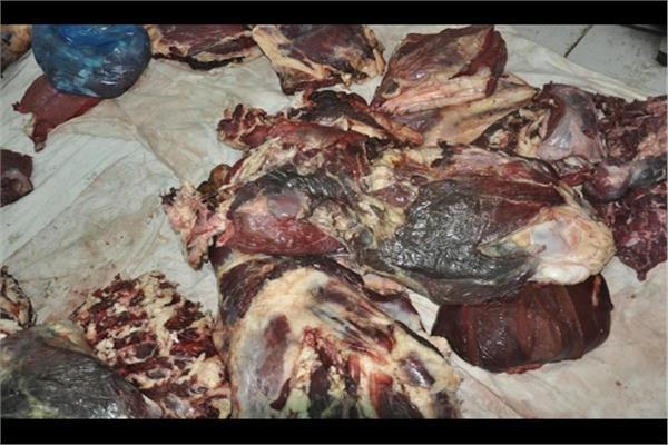 القبض على صاحب مصنع بحوزته 10 أطنان لحوم فاسدة بالمرج
