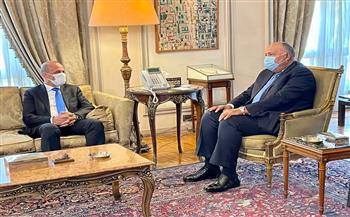   وزير الخارجية يؤكد دعم مصر لاستقرار ليبيا