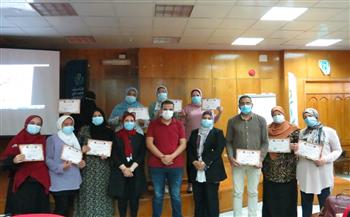   الرعاية الصحية: انتهاء البرنامج التدريبي لفرق الإشرافية للتمريض ببورسعيد