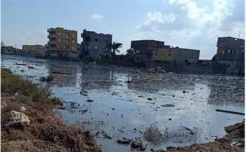 انهيار جسر بجيرة البرلس وغرق قرية «البنائين» بكفر الشيخ 