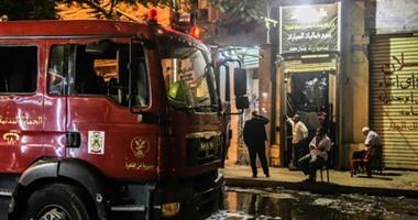 السيطرة على حريق محدود داخل مول في الشيخ زايد